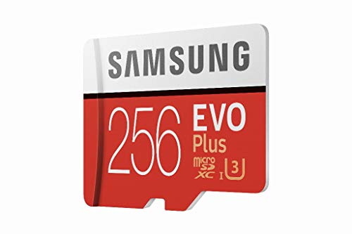 Samsung Evo Plus 256 Go Carte microSD avec Adaptateur