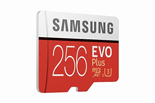 Samsung Evo Plus 256 Go Carte microSD avec Adaptateur