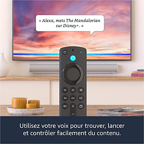 Fire TV Stick 4K Max | Appareil de streaming, Wi-Fi 6, télécommande vocale Alexa