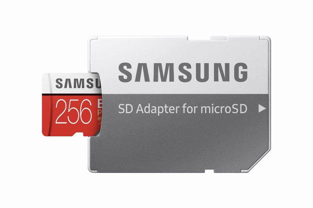 Samsung Evo Plus 256 Go Carte microSD avec Adaptateur