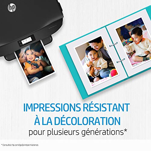 HP 302 Pack de 2 Cartouches d'Encre Noire et Trois Couleurs Authentiques (X4D37AE)