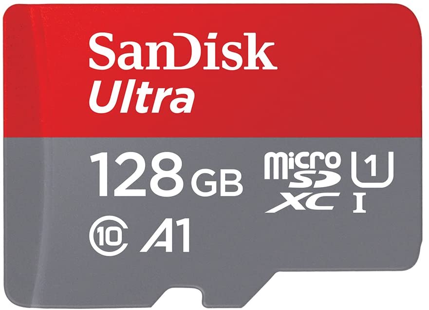 SanDisk Carte Mémoire microSDHC Ultra 32 Go + Adaptateur SD. Vitesse de Lecture Allant jusqu'à 120MB/S, Classe 10, U1, homologuée A1