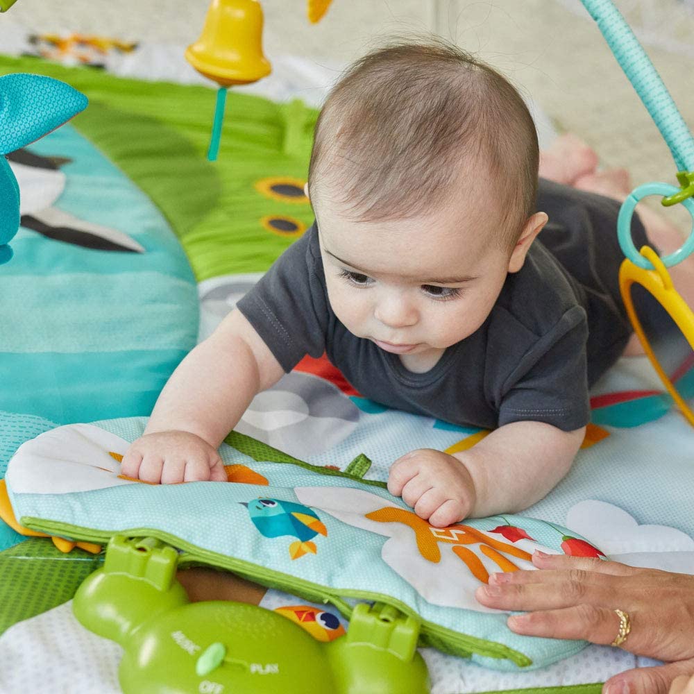 Tiny Love Sunny Day Tapis d'Eveil Bébé Musical avec Arches Ajustables dès la Naissance Collection dans la Prairie