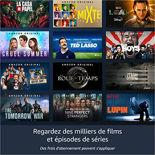 Fire TV Stick 4K Max | Appareil de streaming, Wi-Fi 6, télécommande vocale Alexa