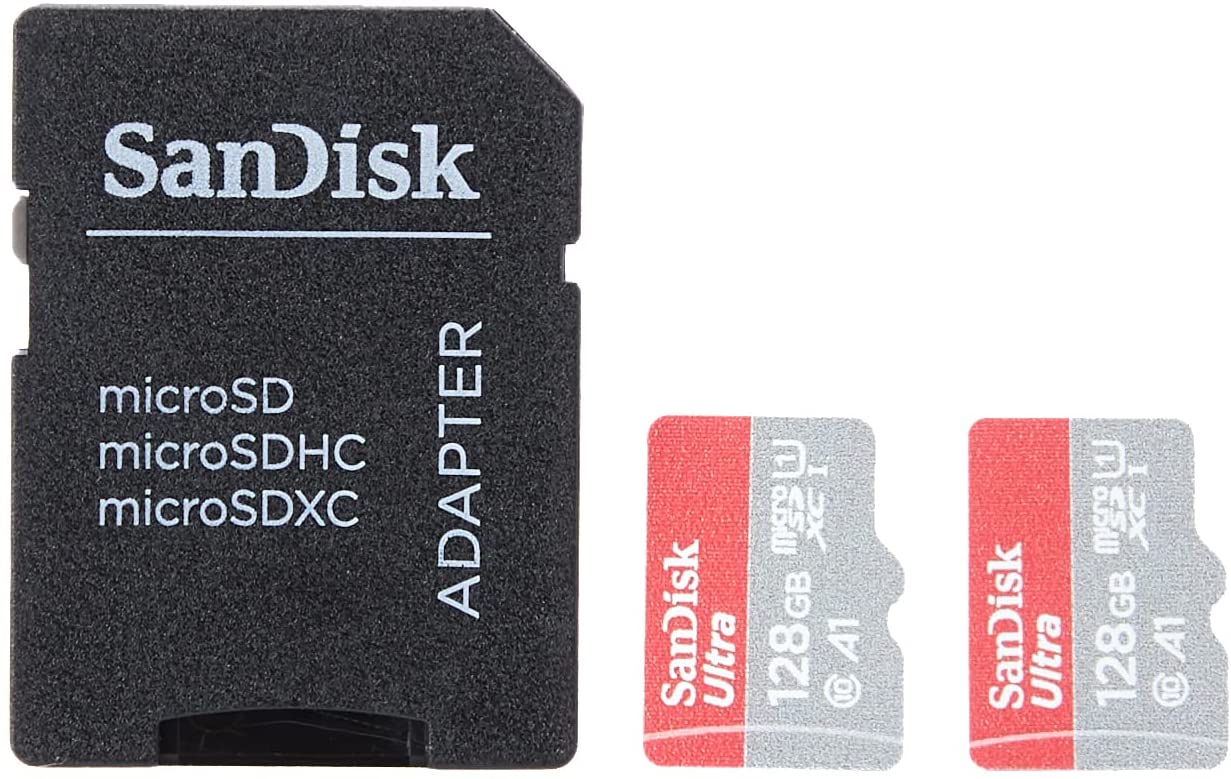 SanDisk Carte Mémoire microSDHC Ultra 32 Go + Adaptateur SD. Vitesse de Lecture Allant jusqu'à 120MB/S, Classe 10, U1, homologuée A1