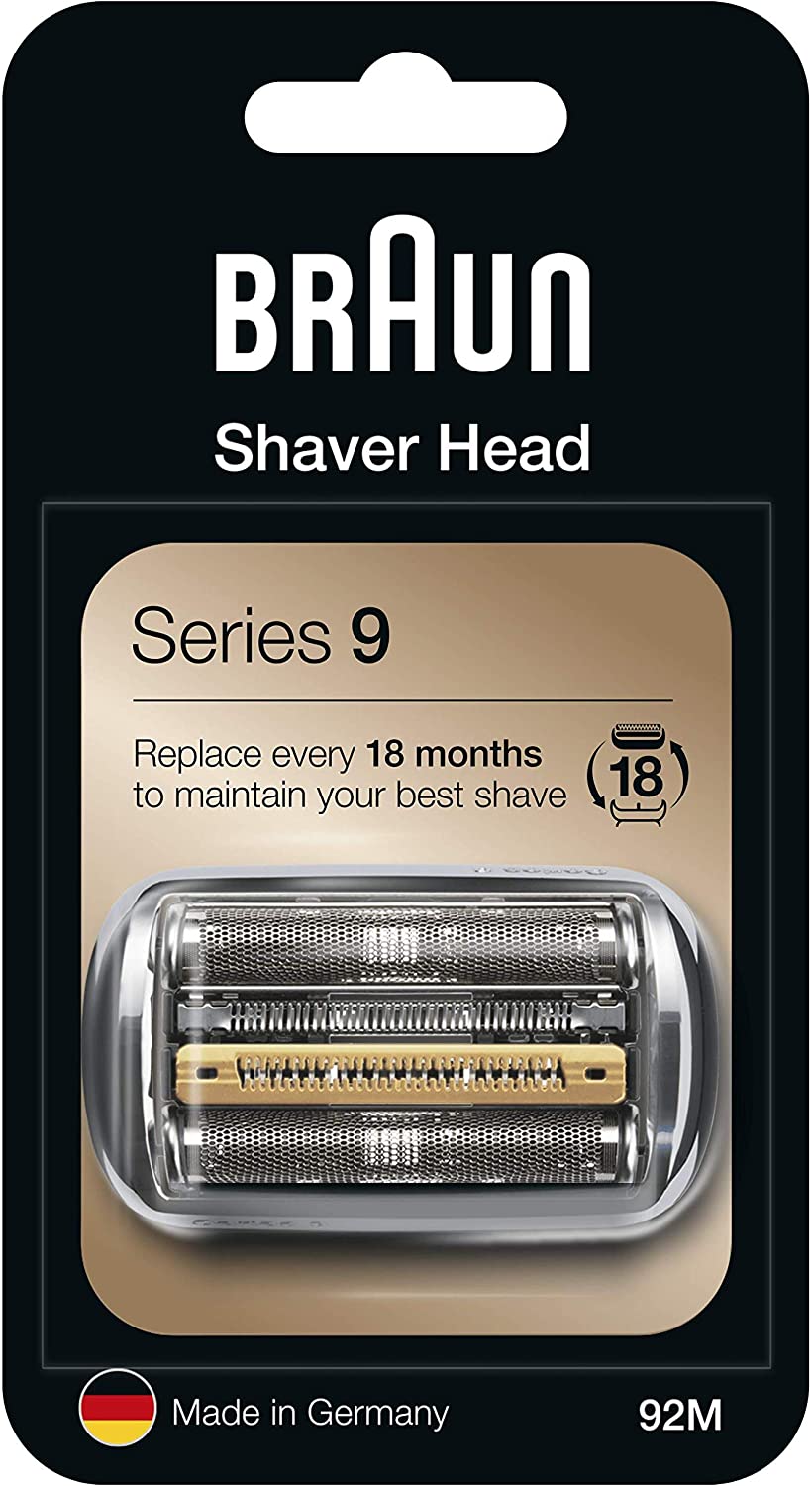 Braun Series 9 - Pièce De Rechange Pour Rasoir Électrique Noire, Compatible avec les rasoirs Series 92B