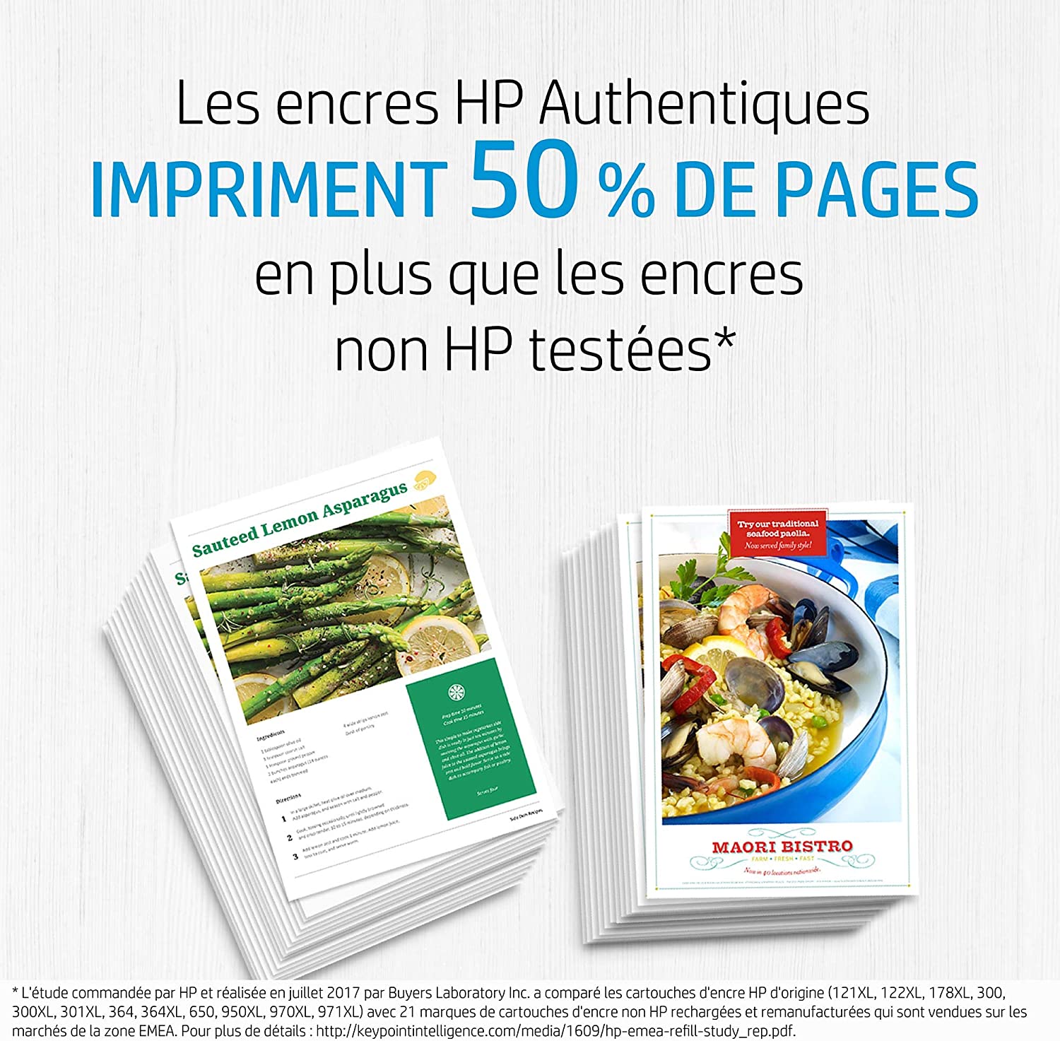 HP 301 Pack de 2 Cartouches d'Encre Noire et Trois Couleurs Authentiques (N9J72AE)