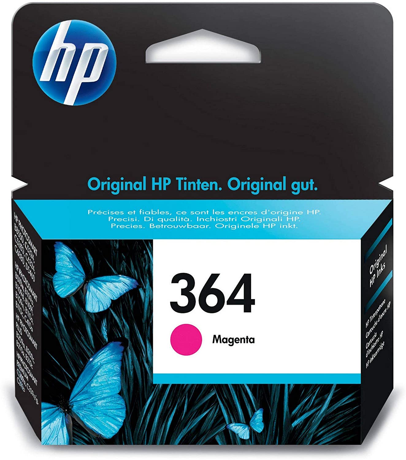 HP 364XL Cartouche d'Encre Cyan grande capacité Authentique (CB323EE)