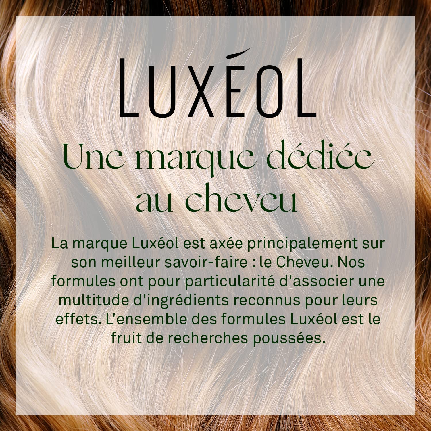 Luxéol Pousse Croissance & Fortification 3 mois, Favorise la Pousse des Cheveux, Complément Alimentaire, 90 Gélules